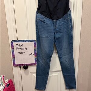 Isabel Maternity by Ingrid & Isabel Medium Blue Skinny Maternity Jeans
